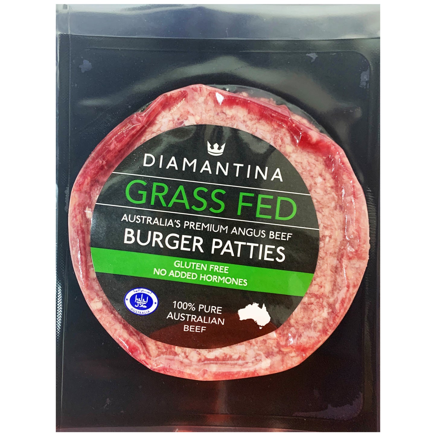 Beef - Burger Patties - Grass Fed (150g) Diamantina