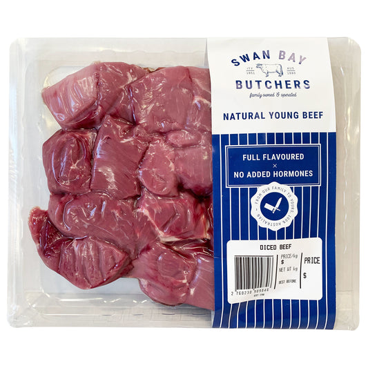 Swan Bay Butcher - Beef Diced | Harris Farm Online