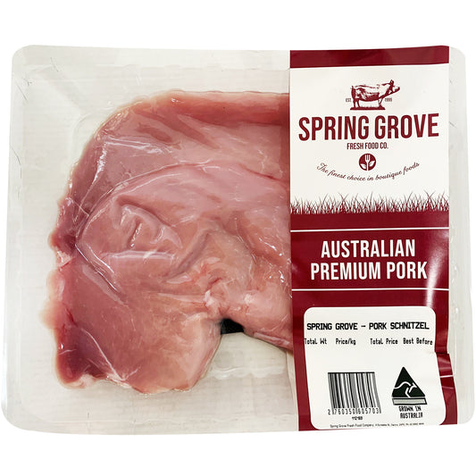 Spring Grove Pork Schnitzel 200-400g