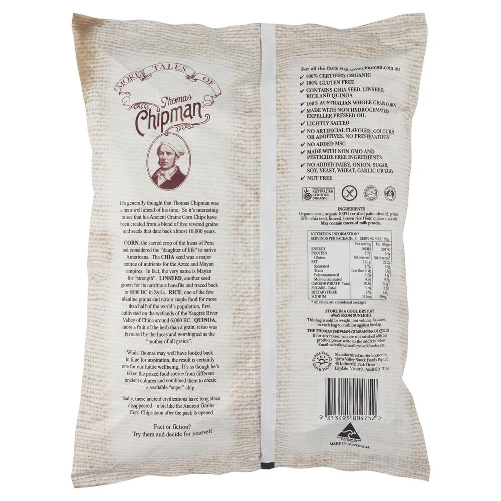 Thomas Ancient Grains Corn Chips 200g , Grocery-Confection - HFM, Harris Farm Markets
 - 2