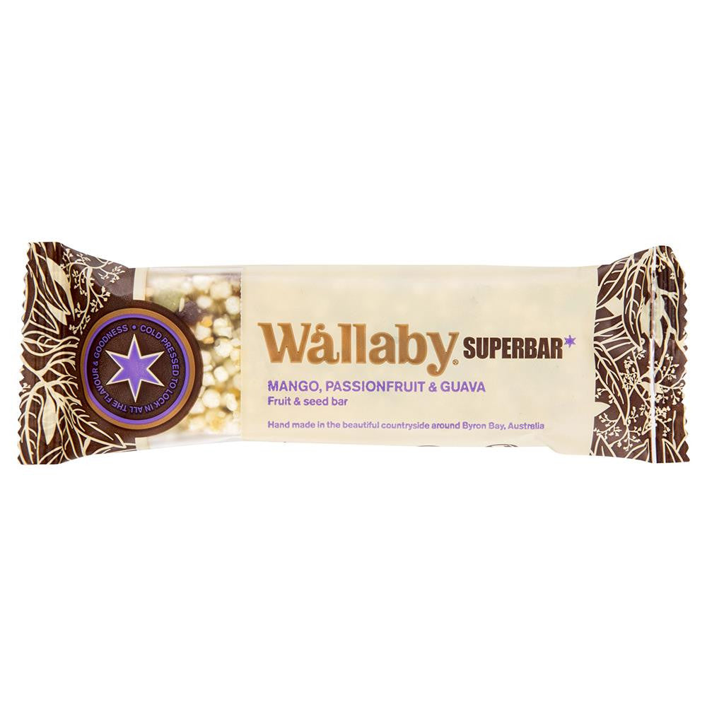 Wallaby Superbar Mango Passionfruit Guava 40g , Grocery-Confection - HFM, Harris Farm Markets
 - 1