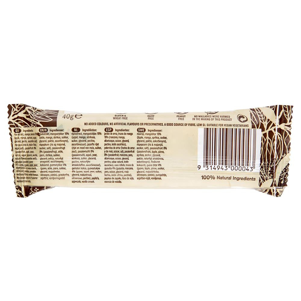 Wallaby Superbar Mango Passionfruit Guava 40g , Grocery-Confection - HFM, Harris Farm Markets
 - 2