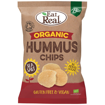 Eat Real Organic Hummus Chips Sea Salt | Harris Farm Online