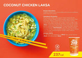 Mr Lees Coconut Chicken Laksa Noodles Cup 65.4g