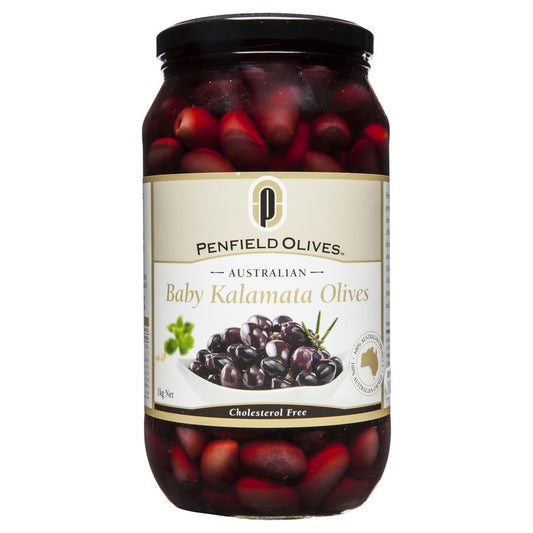 Penfield Olives Australian Baby Kalamata Olives 1kg , Grocery-Antipasti - HFM, Harris Farm Markets
 - 1