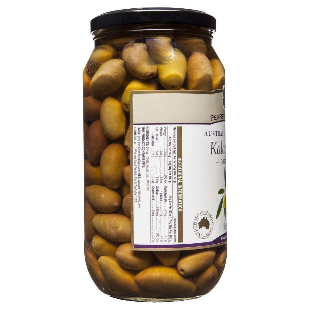 Penfield Olives Australian Jumbo Kalamata Olives 1kg , Grocery-Antipasti - HFM, Harris Farm Markets
 - 2