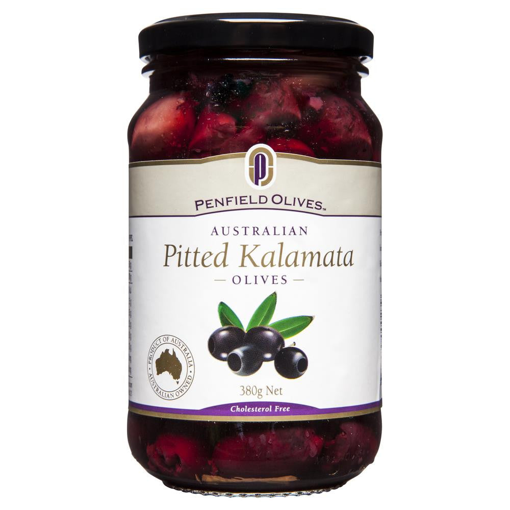 Penfield Olives Kalamata Pitted 380g , Grocery-Antipasti - HFM, Harris Farm Markets
 - 1