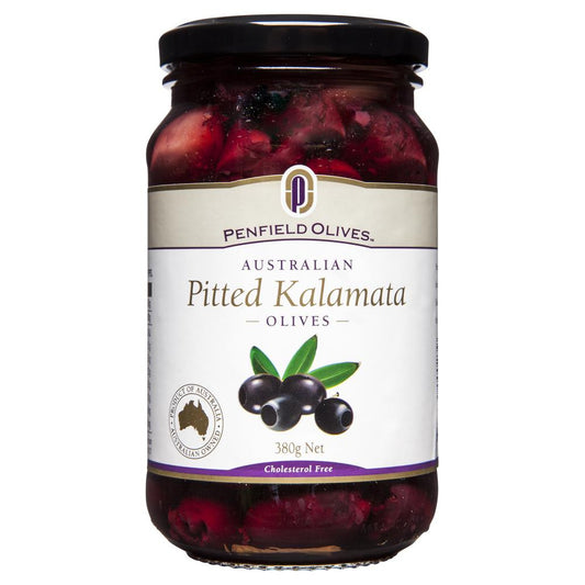 Penfield Olives Kalamata Pitted 380g , Grocery-Antipasti - HFM, Harris Farm Markets
 - 1