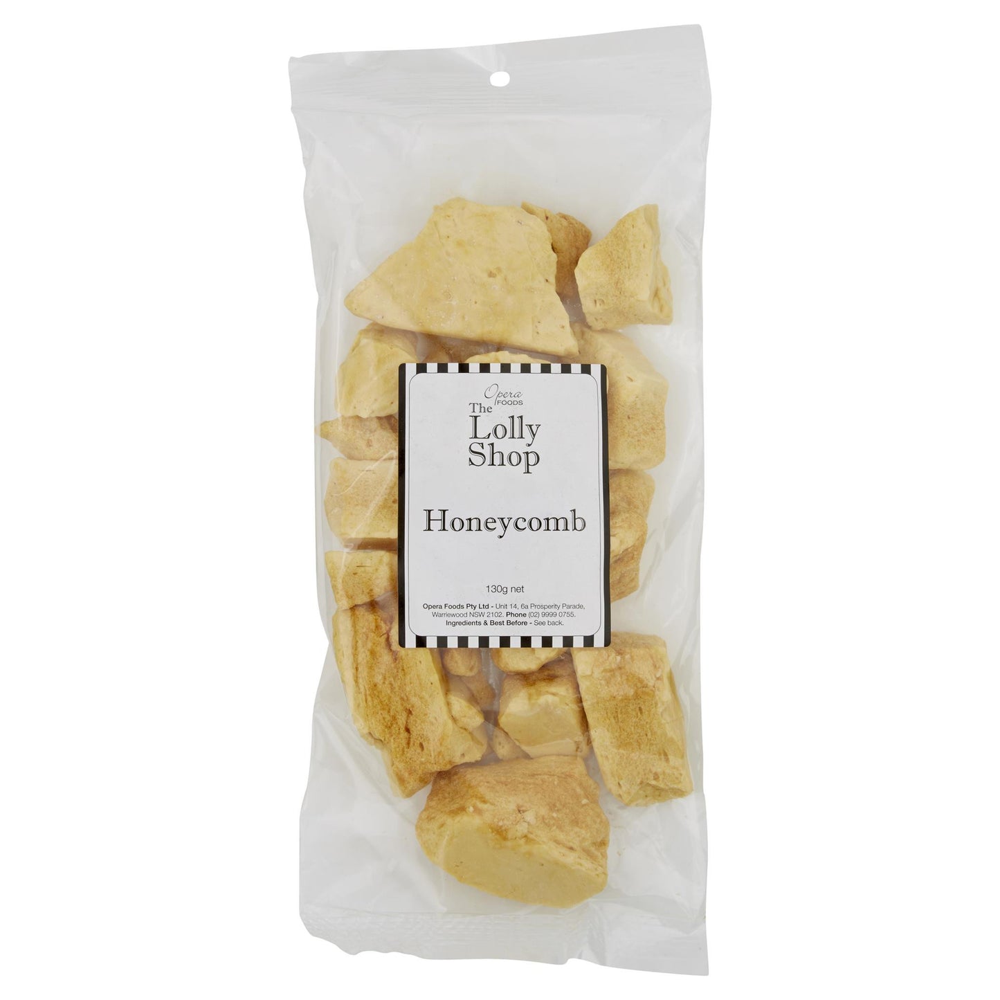 Lolly Shop Honeycomb 130g , Grocery-Confection - HFM, Harris Farm Markets
 - 1