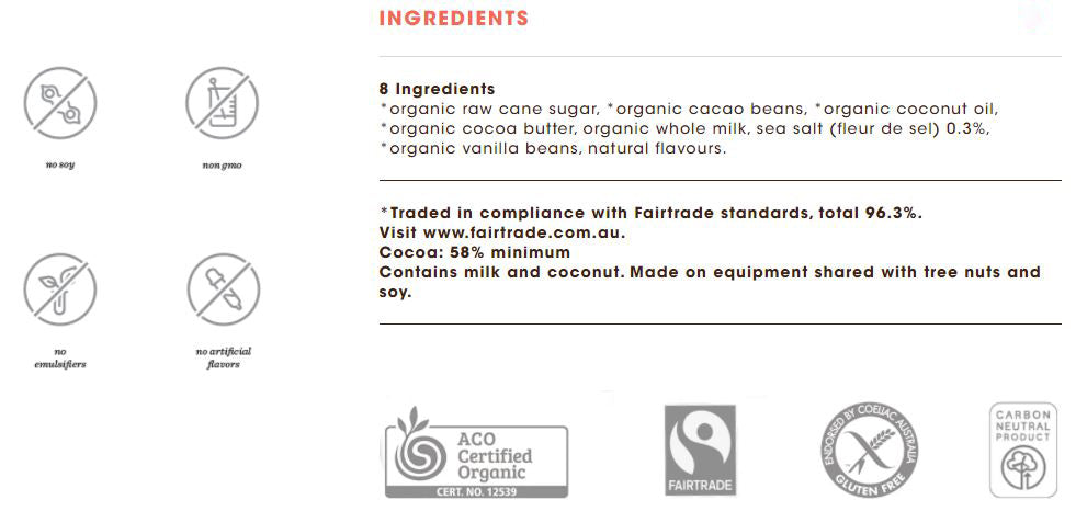 Alter Eco Organic Dark Chocolate Sea Salt Truffles 108g