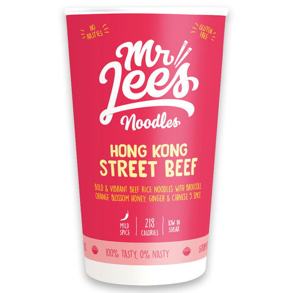 Mr Lees Hong Kong Street Beef Noodles Cup 58.5g
