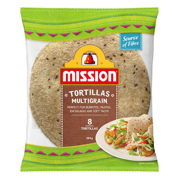 Mission Multigrain Tortillas x8 384g
