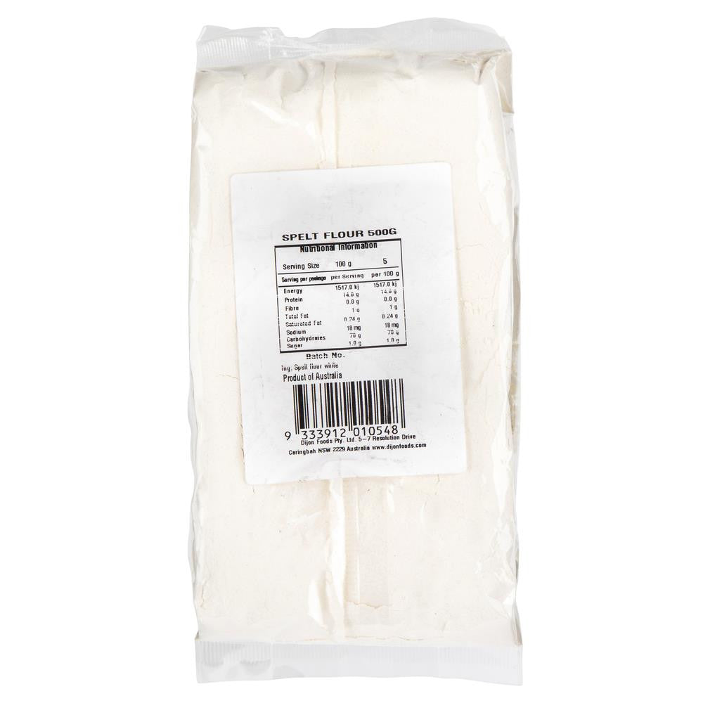 Dijon Foods Spelt Flour 500g , Grocery-Cooking - HFM, Harris Farm Markets
 - 2