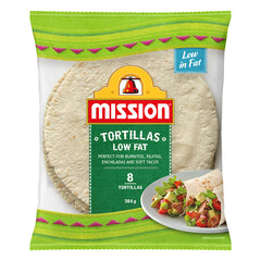 Mission Low Fat Tortillas x8 384g