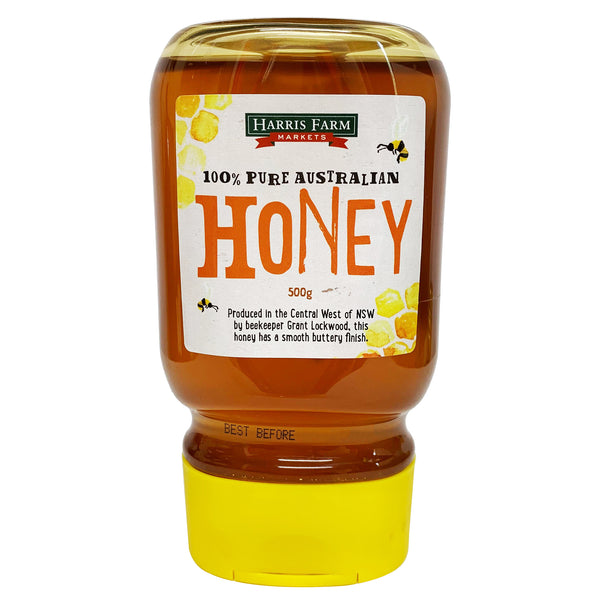Harris Farm Pure Australian Honey Squeeze Bottle 500g