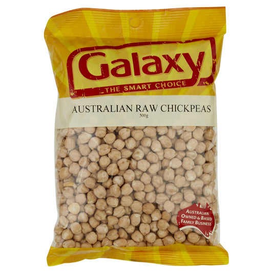 Galaxy Chickpeas 500g , Grocery-Dry Goods - HFM, Harris Farm Markets
 - 1