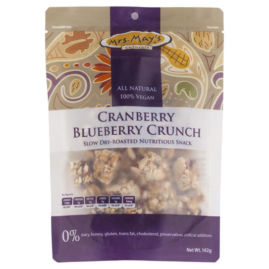 Mrs Mays Naturals Cranberry Blueberry Crunch 142g , Grocery-Nuts - HFM, Harris Farm Markets
 - 1