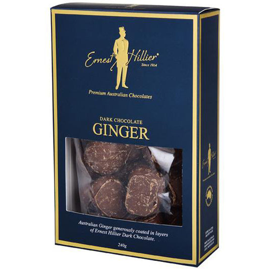 Ernest Hillier Dark Chocolate Ginger | Harris Farm Online