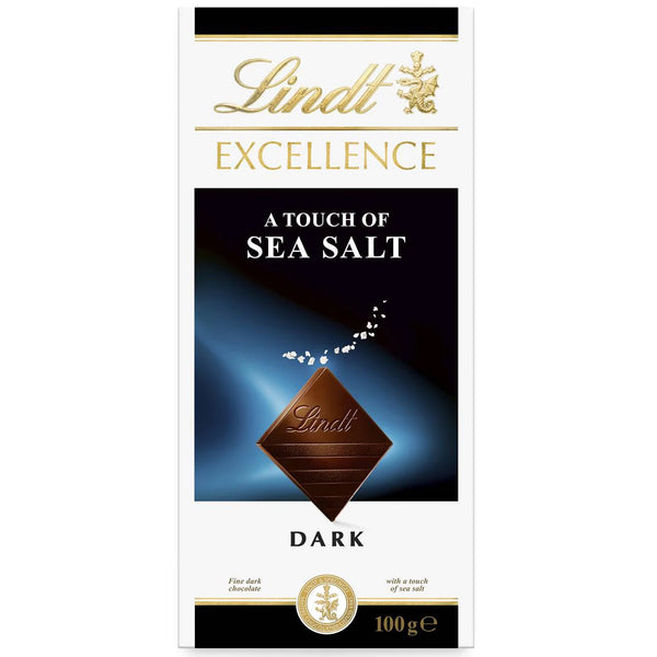 Lindt Excellence Dark Chocolate Sea Salt | Harris Farm Online