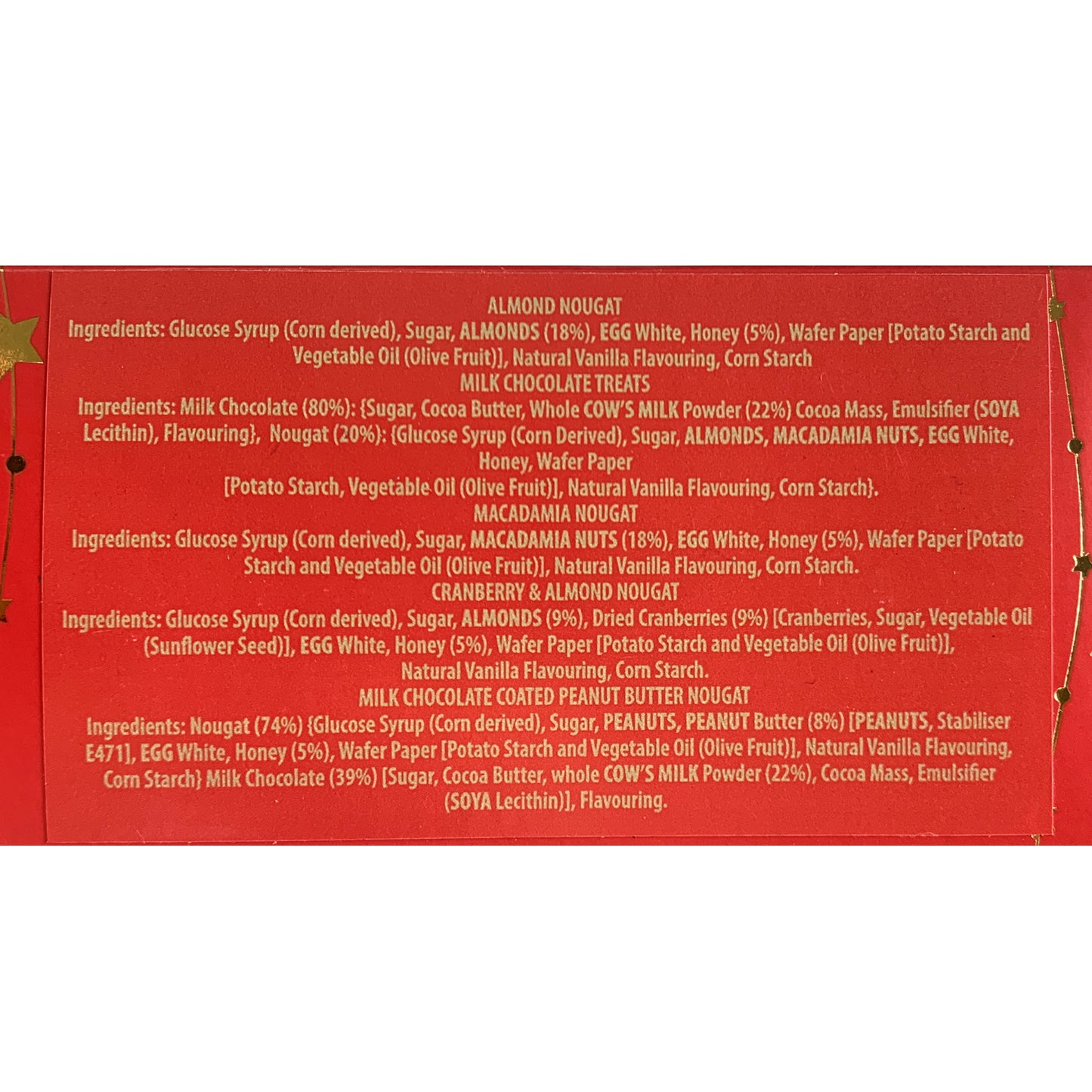 Sally Williams Chocolate and Nougat Christmas Cracker | Harris Farm Online