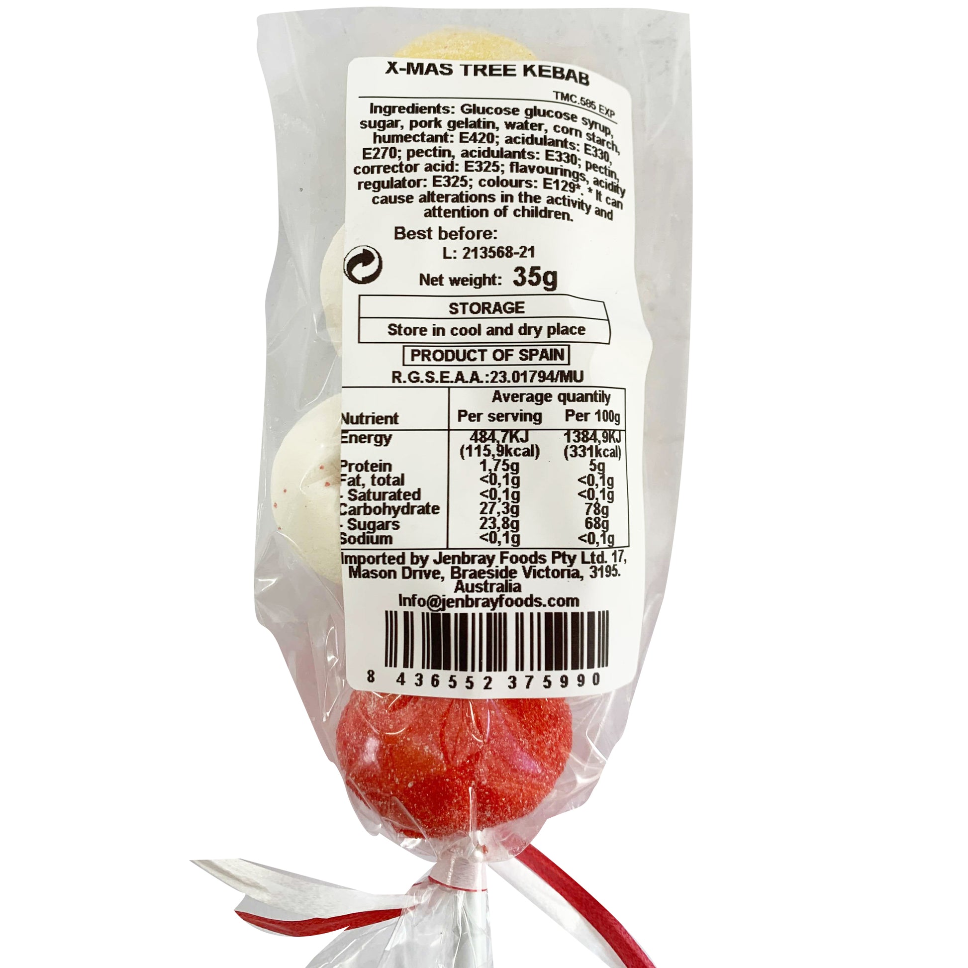 Marshmallow Castle Xmas Tree Mallow Pop | Harris Farm Online