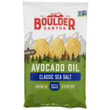 Boulder Canyon - Kettle Potato Chips - Classic Sea Salt - Avocado Oil
