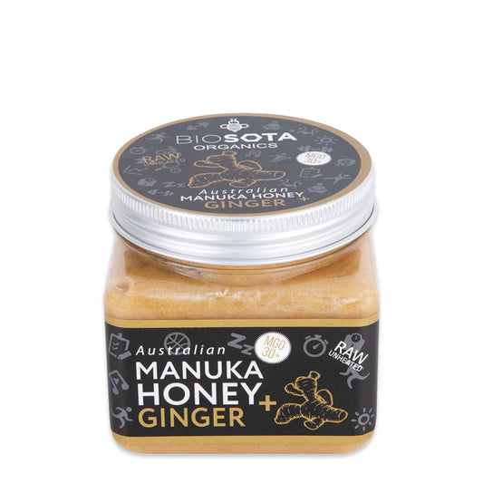 Biosota MGO 30+ Ginger Honey 350g | Harris Farm Online