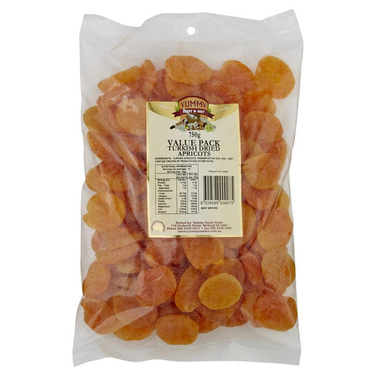 Yummy Apricots Dried 750g , Grocery-Nuts - HFM, Harris Farm Markets
 - 1
