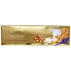 Lindt Swiss Premium Chocolate Milk Hazelnut 300g