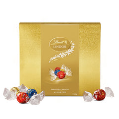 Lindt Lindor Assorted Chocolate Gold Gift Box | Harris Farm Online