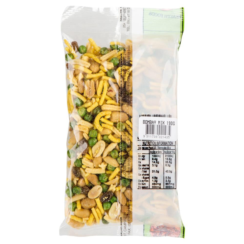 Natures Health Foods Bombay Mix 190g , Grocery-Nuts - HFM, Harris Farm Markets
 - 2