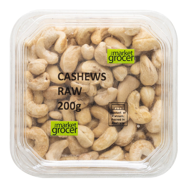 The Market Grocer Cashews Raw | Harris Farm Online