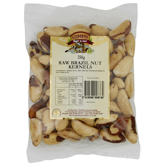 Yummy Brazil Nuts Raw 250g , Grocery-Nuts - HFM, Harris Farm Markets
