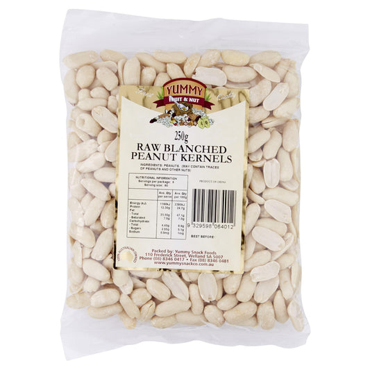 Yummy Peanuts Raw 250g , Grocery-Nuts - HFM, Harris Farm Markets
