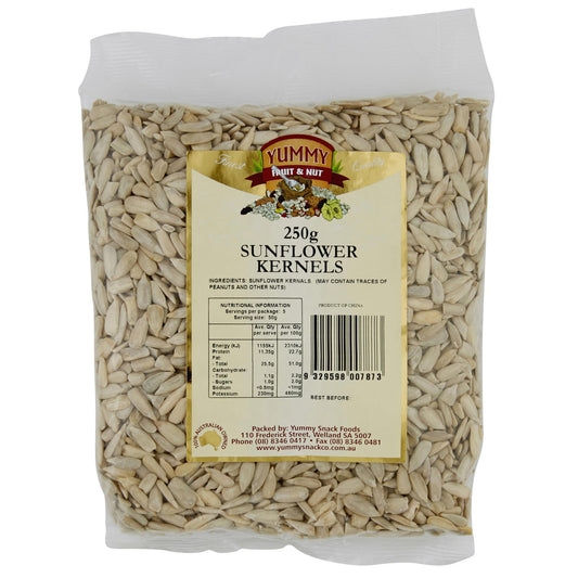 Yummy Sunflower Seeds 250g , Grocery-Nuts - HFM, Harris Farm Markets
