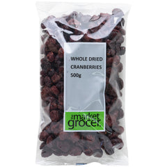 The Market Grocer Whole Dried Cranberries | Harris Farm Online