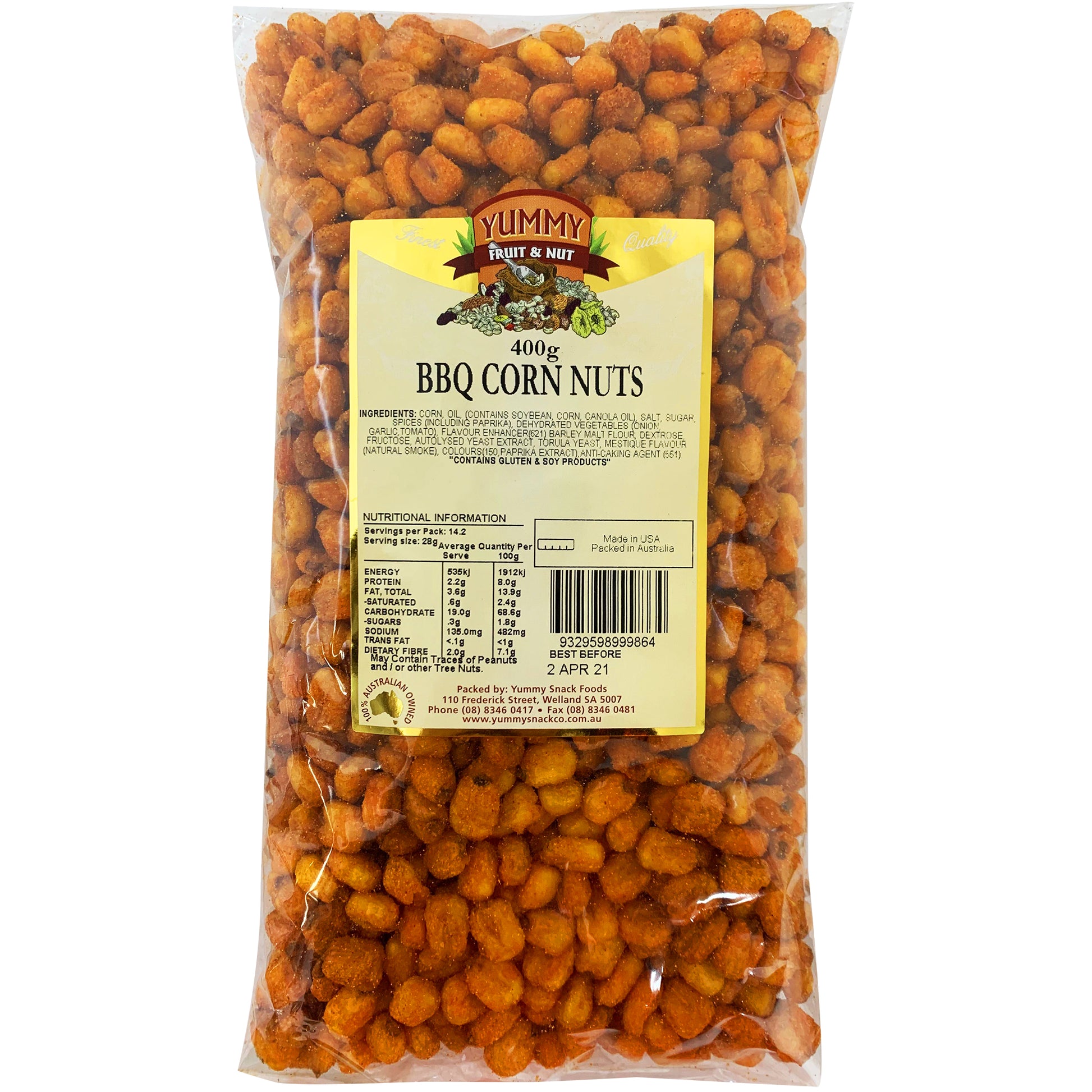 Yummy - BBQ Corn Nuts | Harris Farm Online