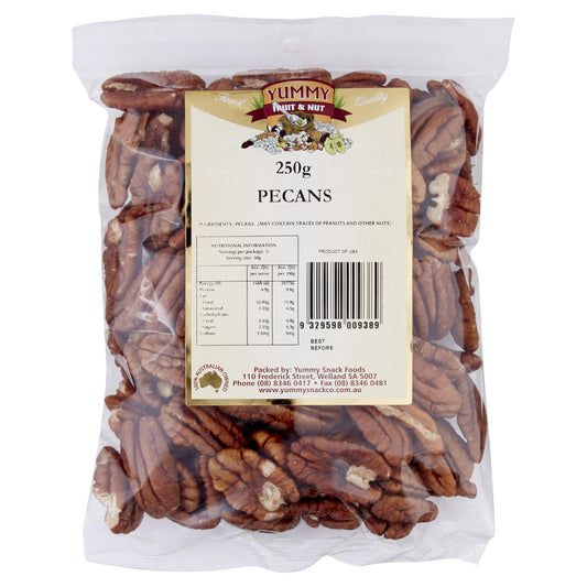 Yummy Pecan Nuts 250g , Grocery-Nuts - HFM, Harris Farm Markets
