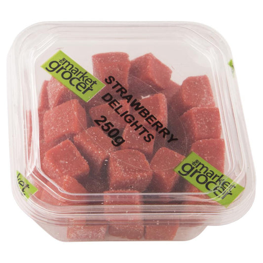 The Market Grocer Strawberry Delights 250g , Grocery-Confection - HFM, Harris Farm Markets
 - 1