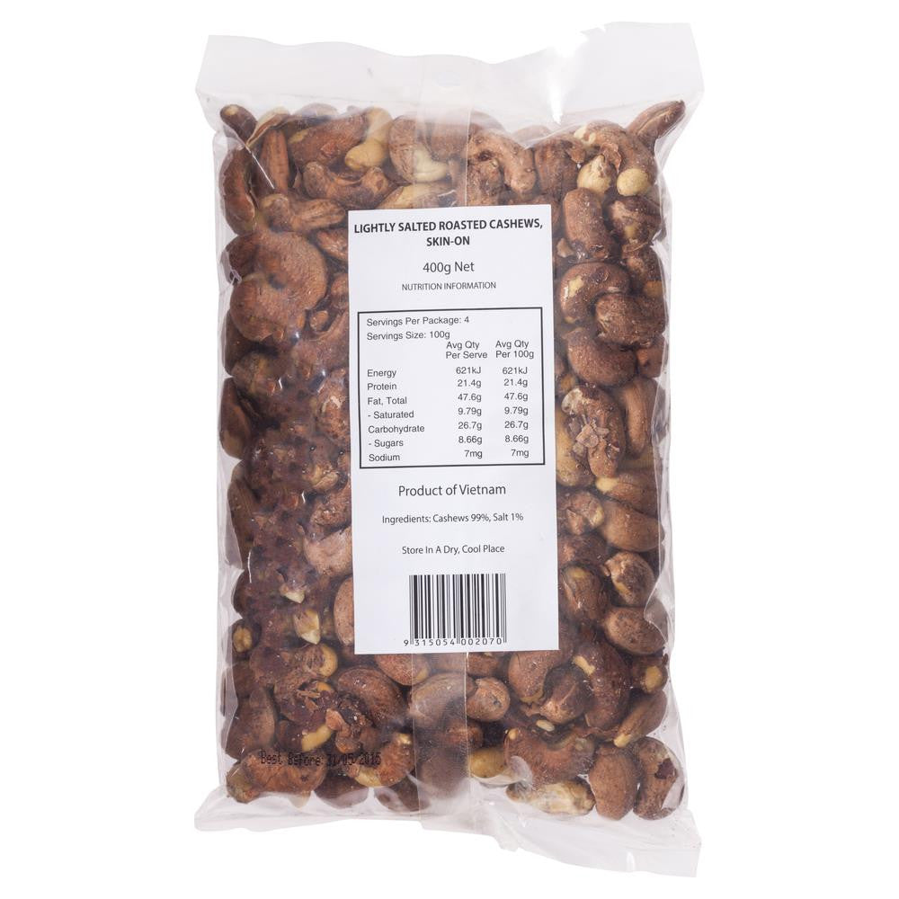 Market Grocer Beer Cashews 400g , Grocery-Nuts - HFM, Harris Farm Markets
 - 2