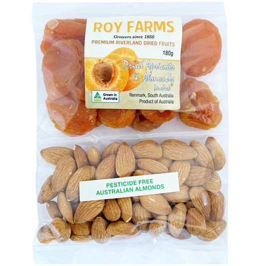 Roy Farms Dried Apricots and Almonds | Harris Farm Online