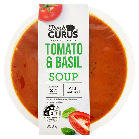 Fresh Gurus Tomato and Basil Soup | Harris Farm Online