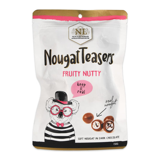 Nougat Limar Fruity Nougat Teasers Dark Chocolate 150g | Harris Farm Online