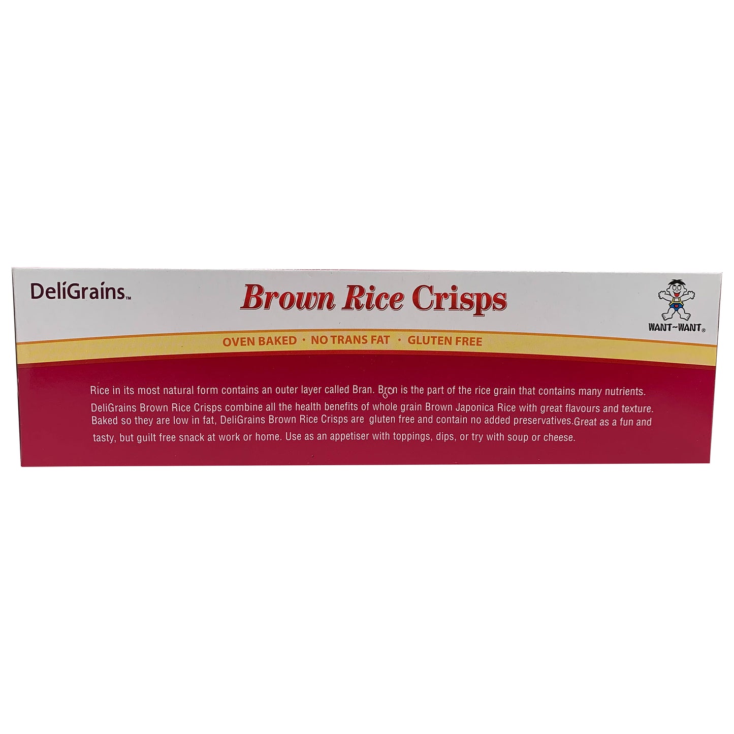 Deligrains - Brown Rice Crisps - Quinoa (100g)