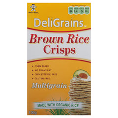 Deligrains Rice Cracker 100g , Grocery-Crackers - HFM, Harris Farm Markets
 - 1