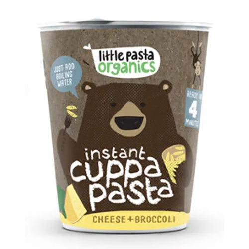 Little Pasta Organics Instant Cuppa Pasta Cheese and Broccoli 45g