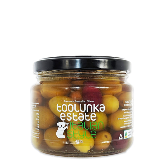 Toolunka Italian Style Olives 300g | Harris Farm Online