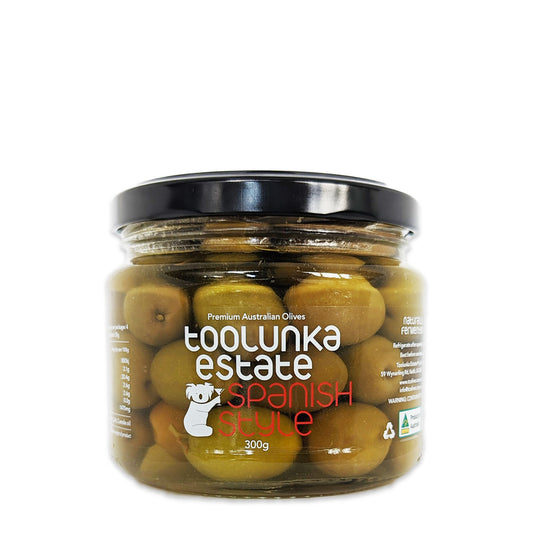 Toolunka Spanish Style Olives 300g | Harris Farm Online
