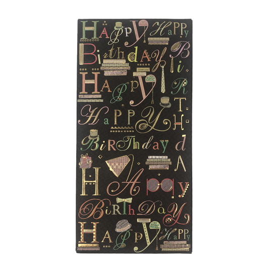 Fantastick Greetings Turn Mix Birthday Black 100g