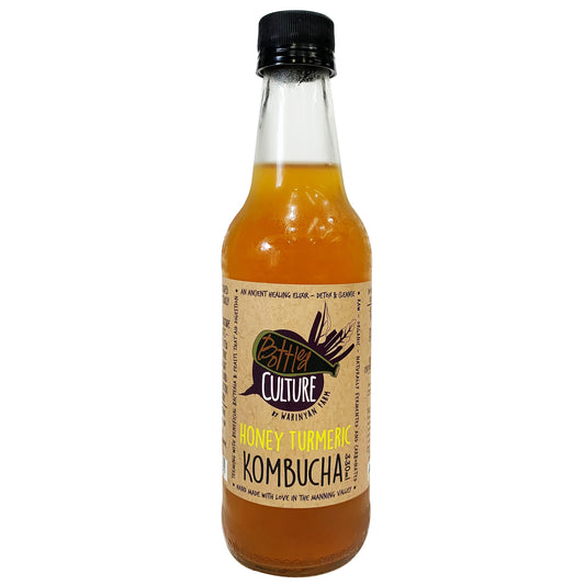 Bottled Culture - Drinks Kombucha - Honey Turmeric (330mL)